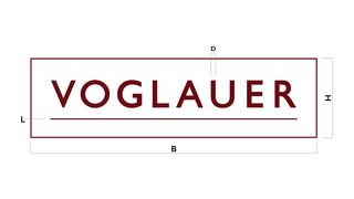 Voglauer Logo Abmessungen