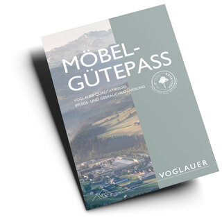 Voglauer Möbelgütepass Cover