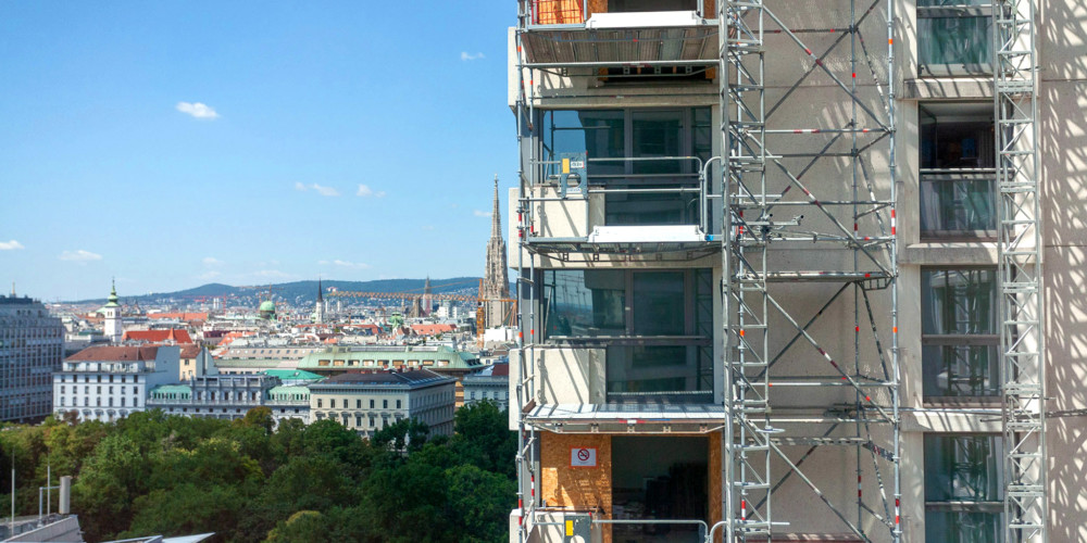 Baustelle Hilton Vienna am Stadtpark