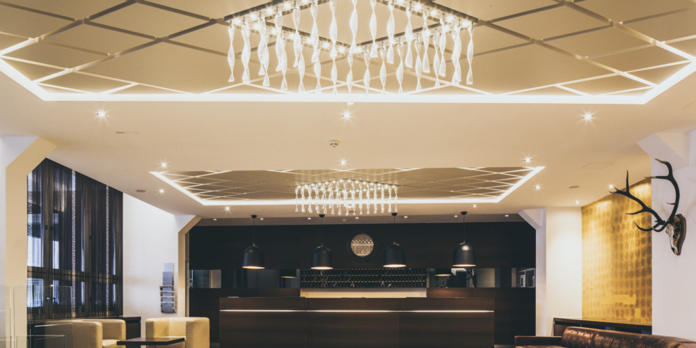 The Crystal Interieurdesign Rezeption & Lobby